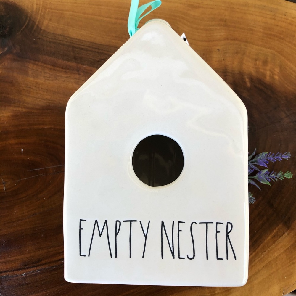Rae Dunn “EMPTY NESTER” Birdhouse